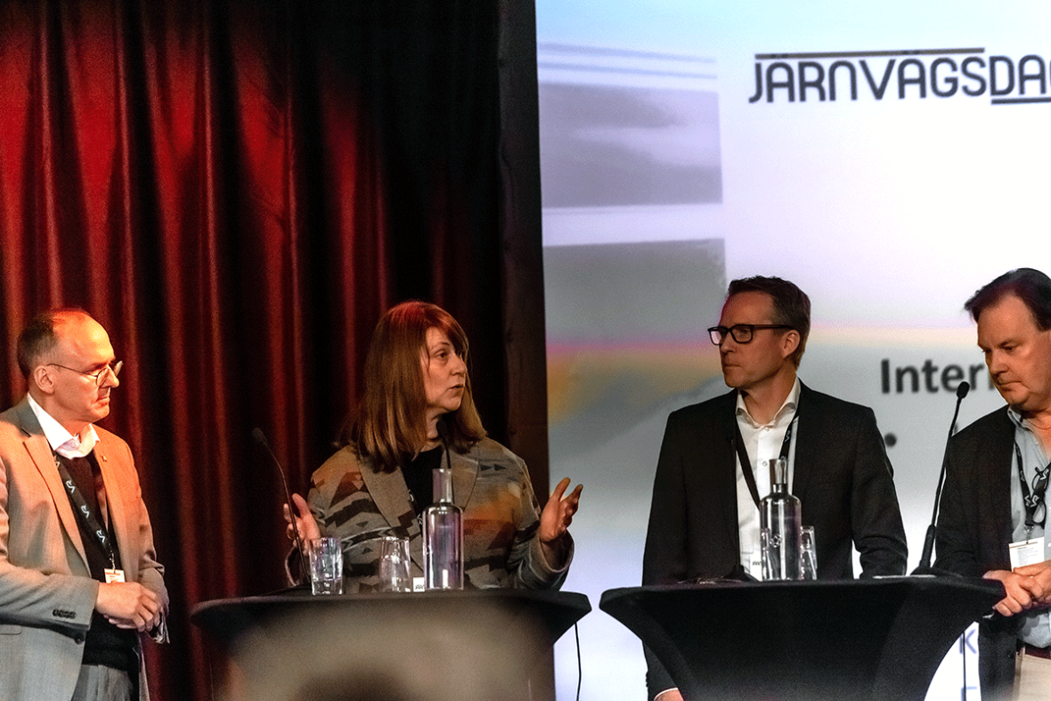 Panel intermmodalitet Järnvägsdagen