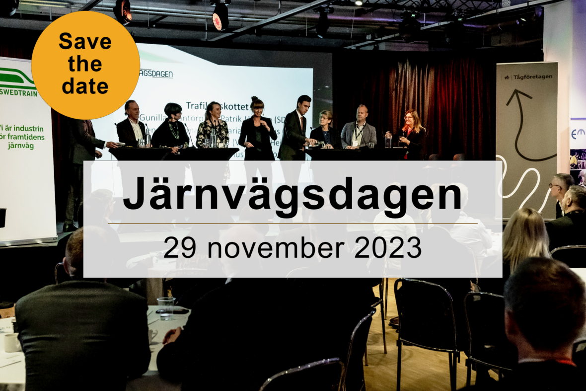 Bild på scenen Järnvägsdagen 2022