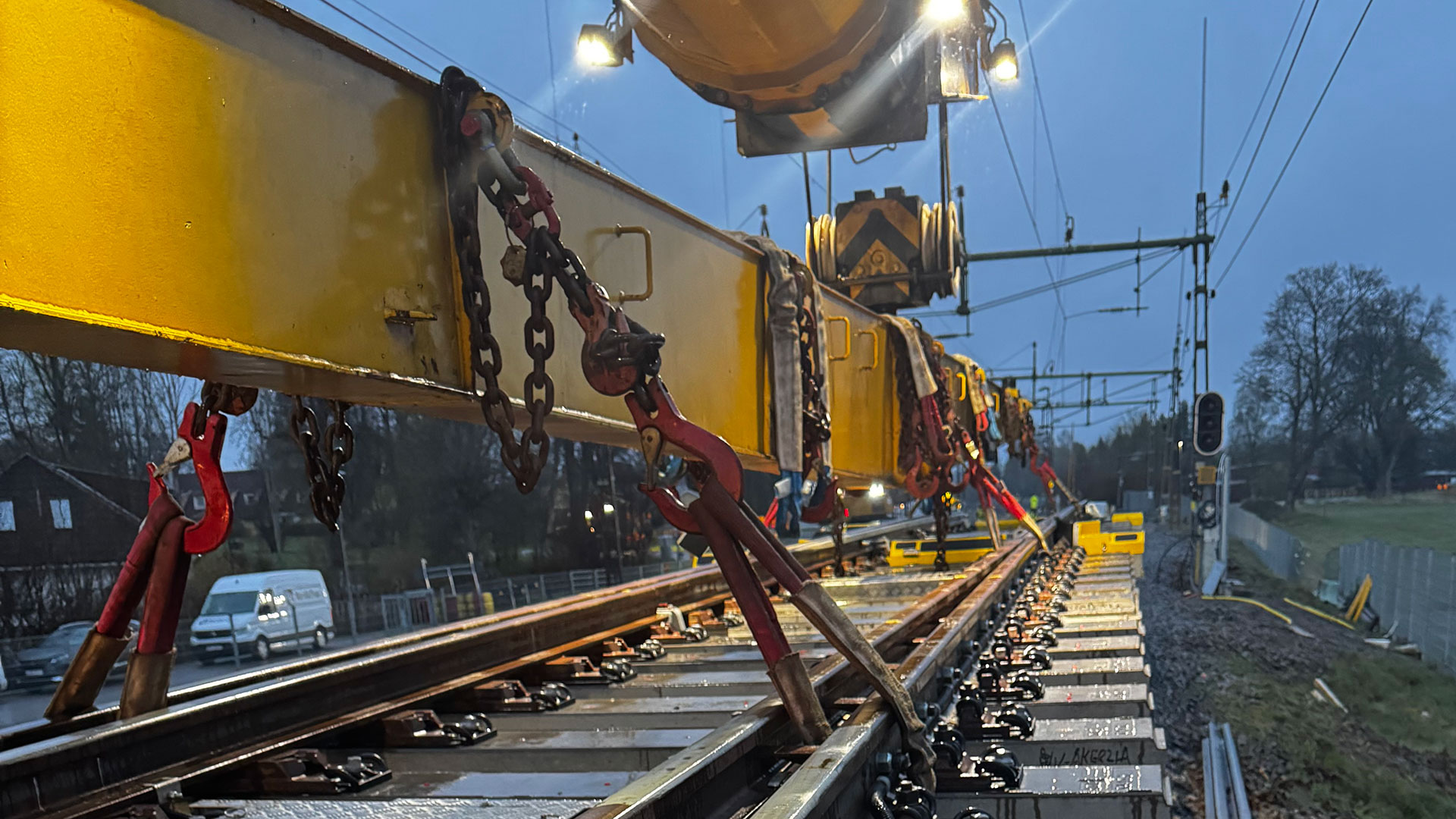 växelbyte i Vingåker