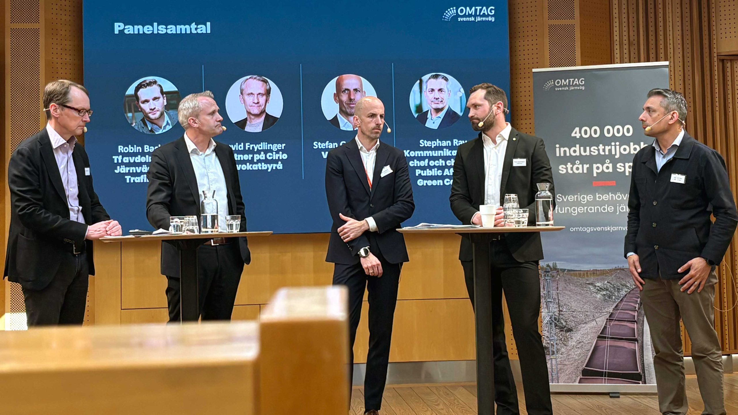panel seminarium Hur kan vi nå effektivare underhåll av järnvägen?